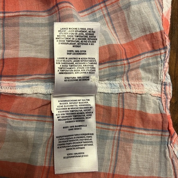 Columbia PFG Women's Plaid Long Sleeve 100% Cotton Button Down Shirt, Sz. S. - Picture 14 of 15